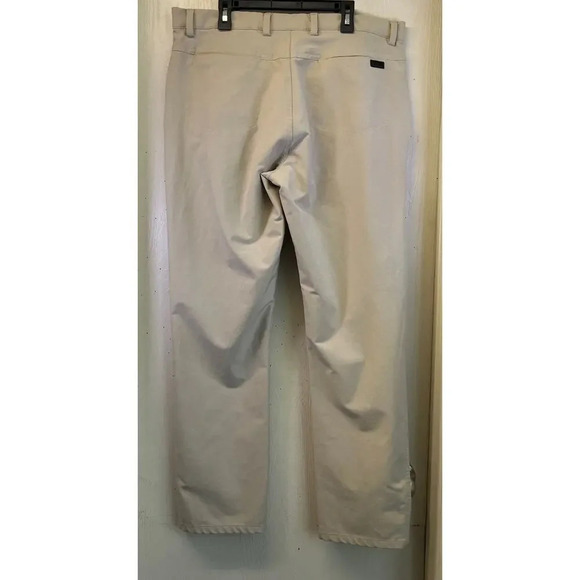 Greg NormanMens Size 34X30 Khaki Office Wear/Performance Pants - Picture 3 of 12
